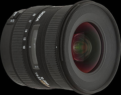 CANON MOUNT Sigma 10-20mm F4-5.6 EX DC HSM Wide angle lens