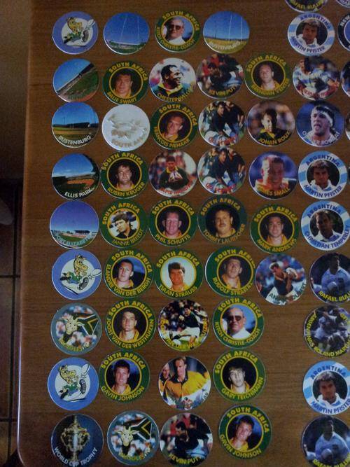 World Cup 1995 Collectable Slammers (110 in lot)