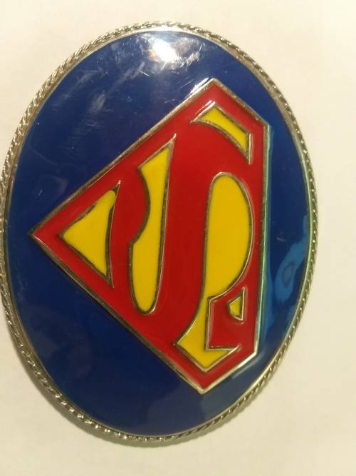 Superman Belt Buckle Super Hero Superman Metal Belt Buckle