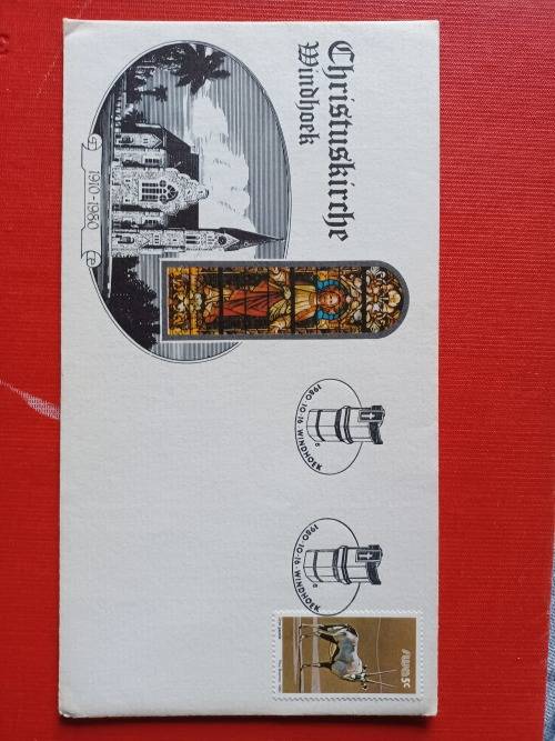 SA First Day Issue Letter Windhoek 1980 SOUTH AFRICA STAMPS