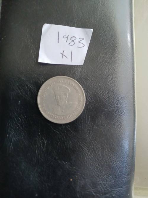 50c Coin Lisente Kingdom of Lesotho COINS MONEY