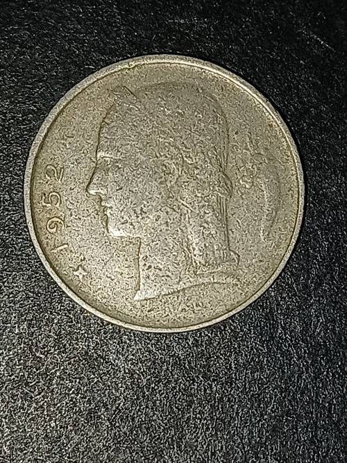 1952 Belgian Coins COINS 1 FRANK Belgie Coin 1952 Coins Money