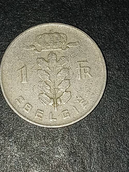 1952 Belgian Coins COINS 1 FRANK Belgie Coin 1952 Coins Money