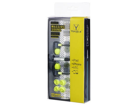 E2 3.5mm Plug In-ear Stereo Headphones with Microphone