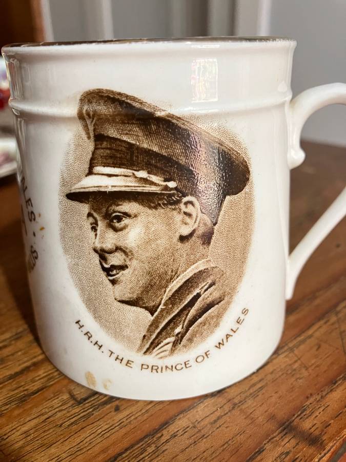 1925 Commemorative Coffee Mugg: Visit of Prince of Wales