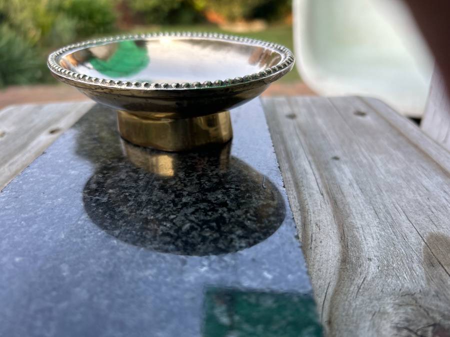 Vintage Brass Soap Dish
