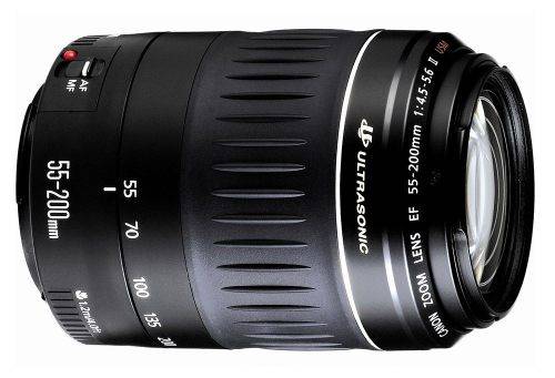 Canon EOS Rebel 1000D SLR - 10.1 MP - LENSES : EFS 18-55mm - EF 55-200mm ALL CAPS - BATTERY AND MORE