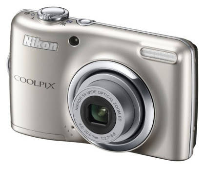 **R3000.00** Nikon Coolpix L23 | 10.1 MP | 5XZOOM | 2.7 LCD | SILVER | Digital Camera + Nikon Pouch