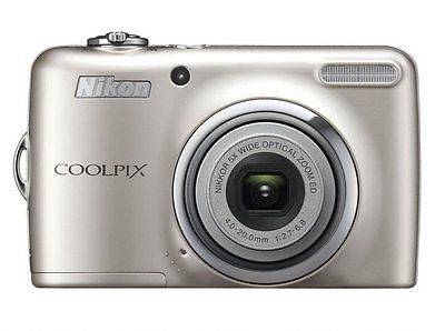 **R3000.00** Nikon Coolpix L23 | 10.1 MP | 5XZOOM | 2.7 LCD | SILVER | Digital Camera + Nikon Pouch