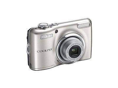 **R3000.00** Nikon Coolpix L23 | 10.1 MP | 5XZOOM | 2.7 LCD | SILVER | Digital Camera + Nikon Pouch