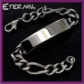 Stainless Steel Gents ID Bracelet