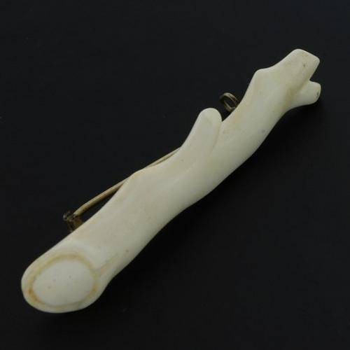 Vintage Ivory Brooch