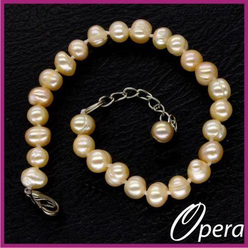 Freshwater Pink Pearl Bracelet