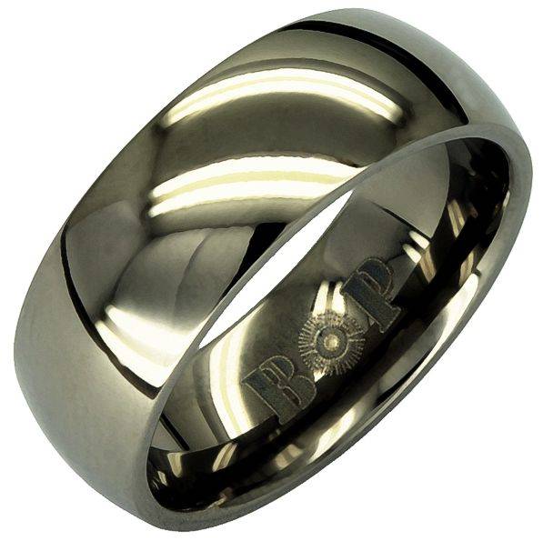 Stylish Titanium Ring (Classic Band)