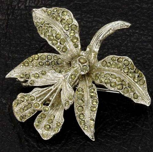 Vintage Marcasite Brooch