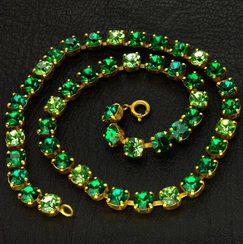 Breathtaking Vintage Austrian Crystal Necklace