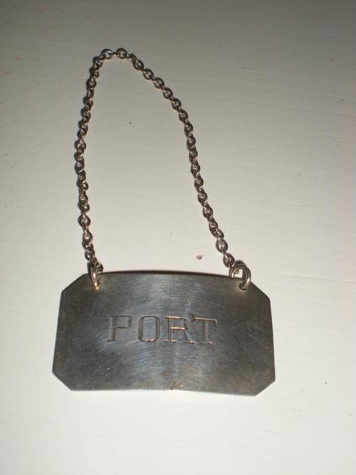 Silver Port Label