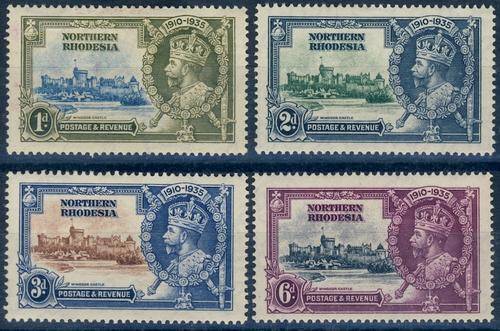 Northern Rhodesia 1935 Silver Jubilee
