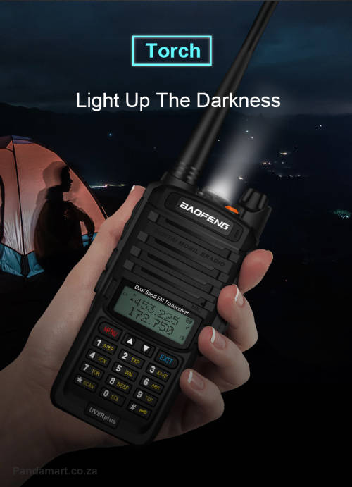 BAOFENG Two Way Radios Walkie Talkie UV-9R PLUS Waterproof Durable UHFVHF 5W 128 Chanels