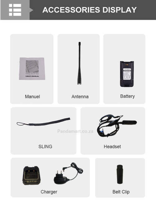 BAOFENG Two Way Radios Walkie Talkie UV-9R PLUS Waterproof Durable UHFVHF 5W 128 Chanels