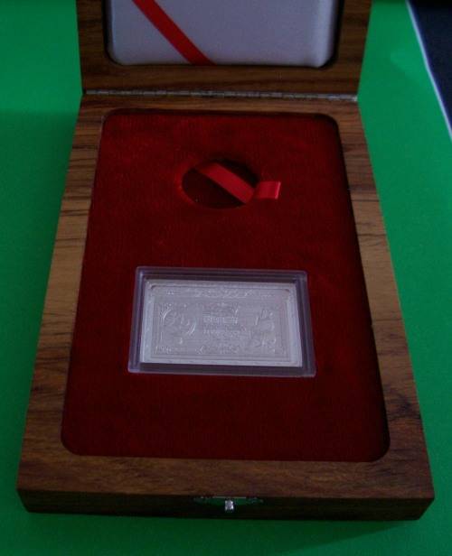 2011 SA RES BANK 90TH ANNIVERSARY STERLING SILVER SET NO R5 OR CERTIFICATETE