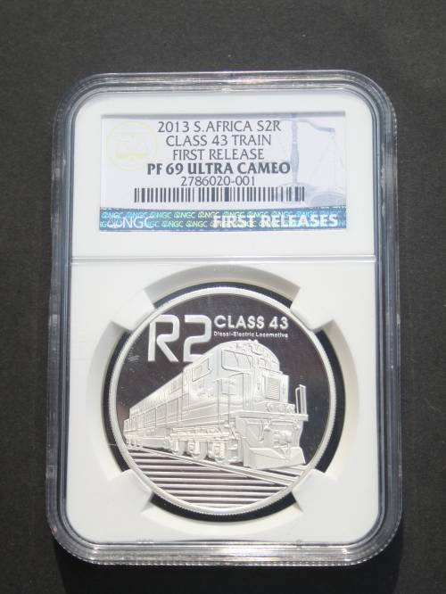 2013 SILVER R2 CLASS 43 TRAIN NGC GRADED PF 69 UC FIRST RELEASE AMOUNT GRADED UNAVAILABLE