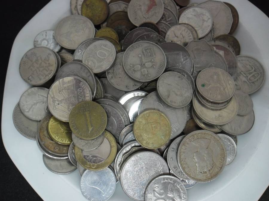 WORLD COINS  1KG