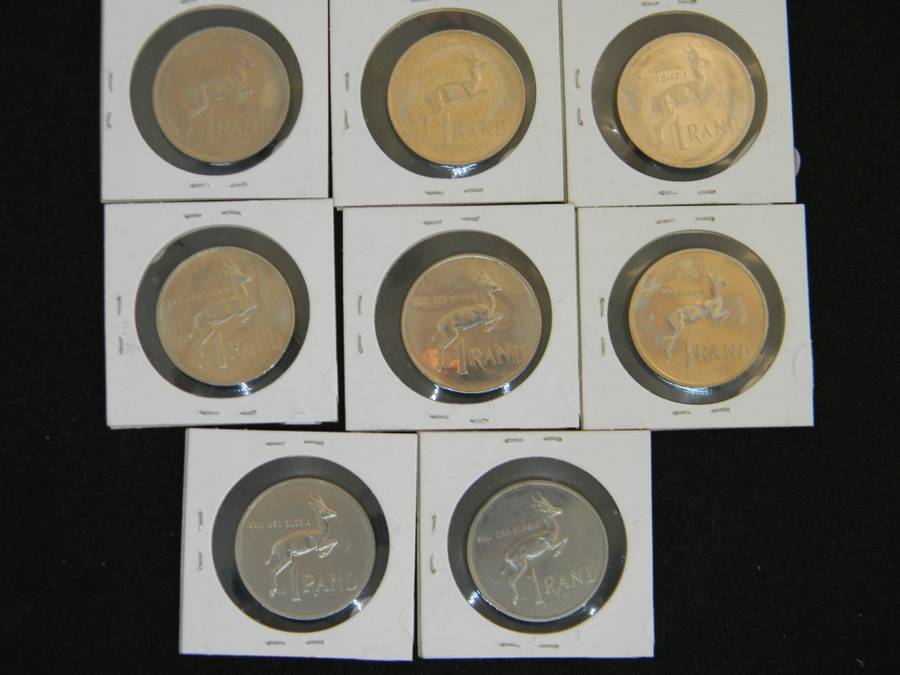 NICKEL R1 X 8  1980`S ALL FOR ONE BID