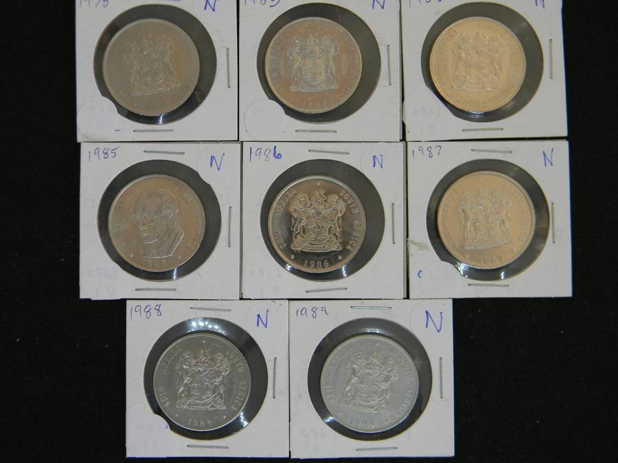 NICKEL R1 X 8  1980`S ALL FOR ONE BID