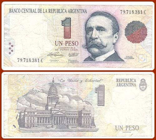 ARGENTINA - 1 PESO NOTE