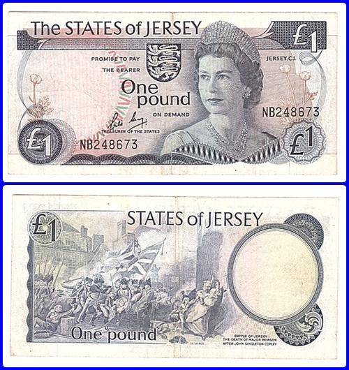 THE STATES OF JERSEY - ONE POUND