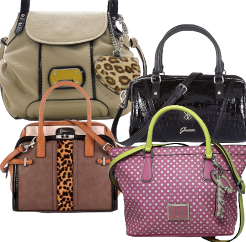 Guess Handbags Sale! Optional matching Wallets discounted too!
