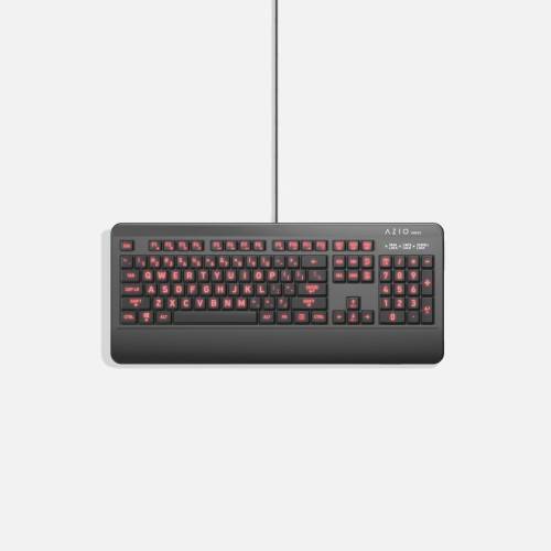 Azio Corp Vision Kb530 Antimicrobial Wired Keyboard