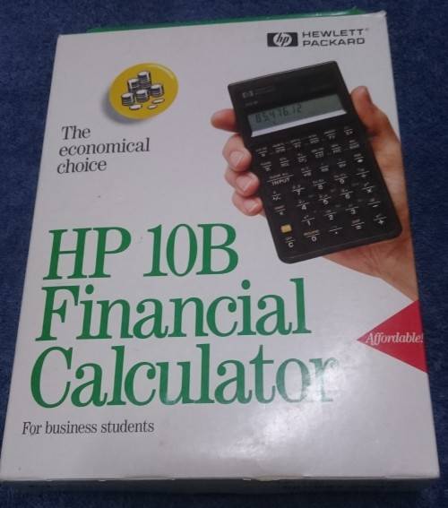 Calculator HP 10B