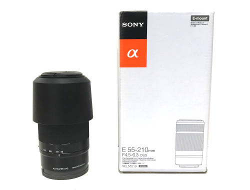 Sony E 55-210mm f/4.5-6.3 OSS Lens (Black)