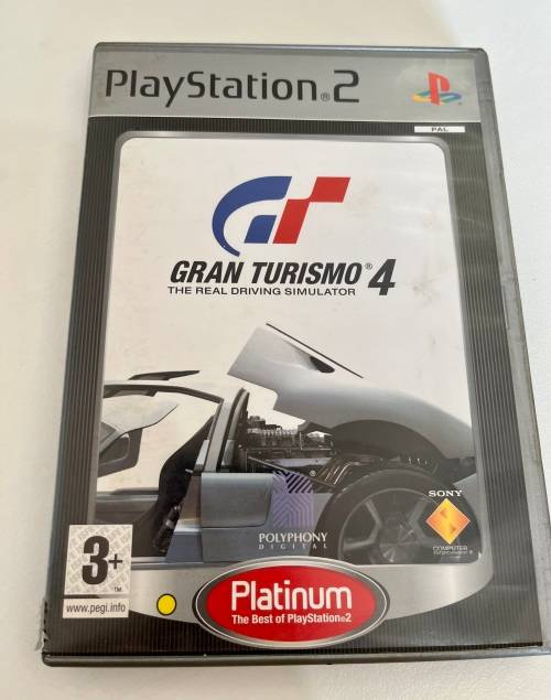 Playstation 2 Platinum games - Formula One 2001 and Gran Turismo 4