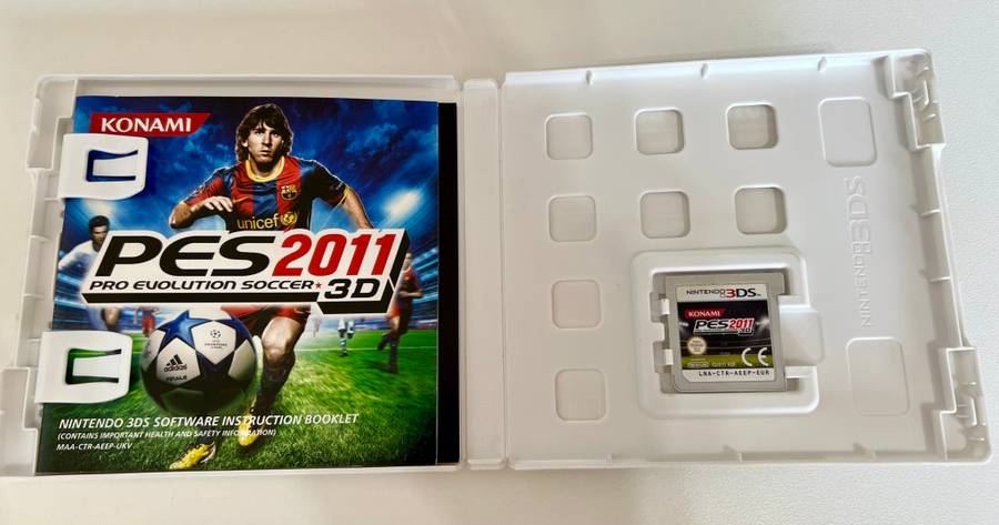 PES 2011 3D Pro evo soccer for Nintendo 3DS