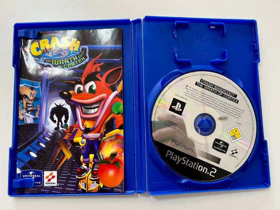 Crash Bandicoot The wrath of Cortex Platinum for PS2