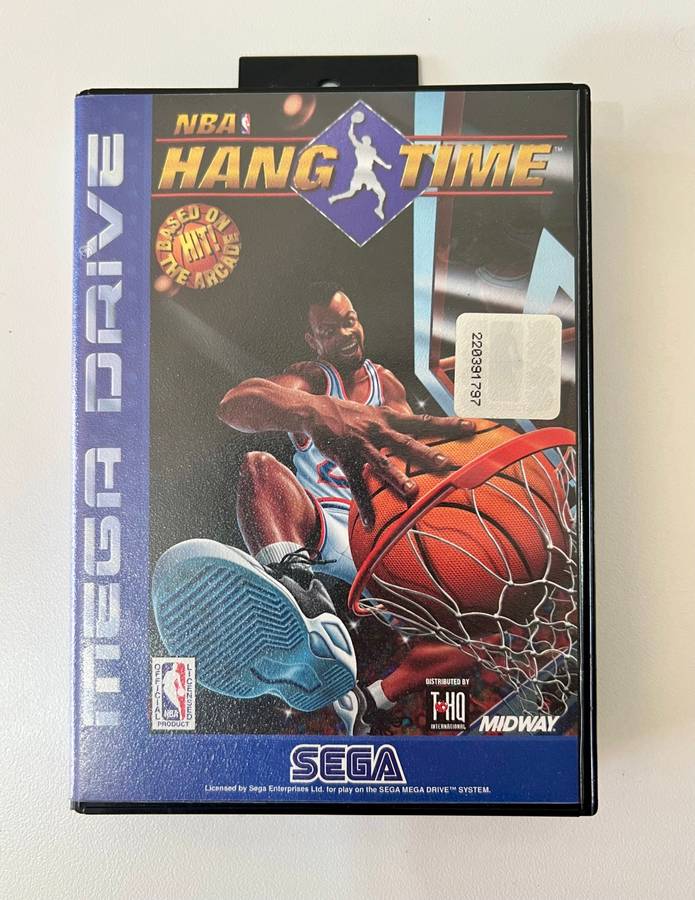 NBA Hang Time for Sega Mega Drive 16-bit cartridge