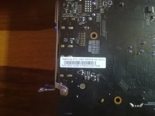 MSI GTX 1060 6GB OCV1 Graphics card