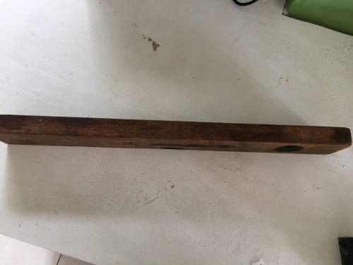 Rabone brass and wood level
