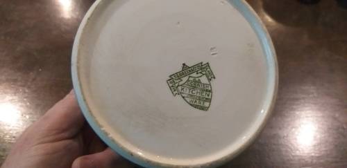 Lovely  Blue and White TG Green  Cornishware jug