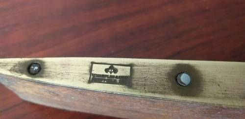 Two Vintage collectable Marples Brass and Mahogony Spirit Levels