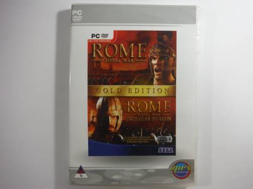 Rome Total War : Gold Edition with Barbarian Invasion Expansion Pack PC:DVD ROM