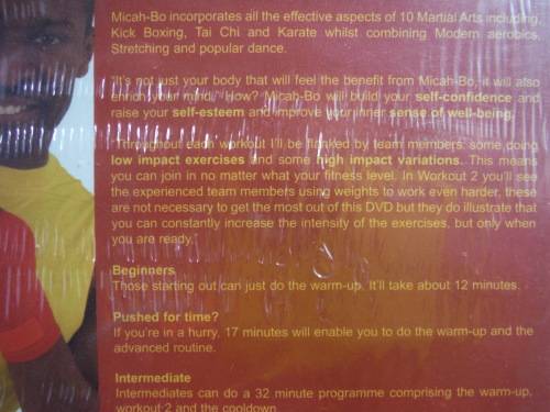 Micahbo  Kick Your Way to a Better Body - Dvd