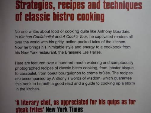 Anthony Bourdain's Les Halles Cookbook