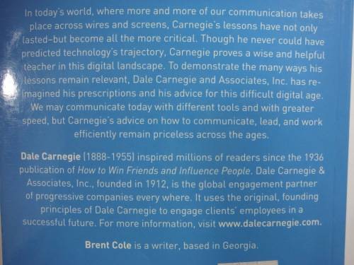 How to Win Friends and Influence People in the Digital Age - Dale Carnegie and Associates