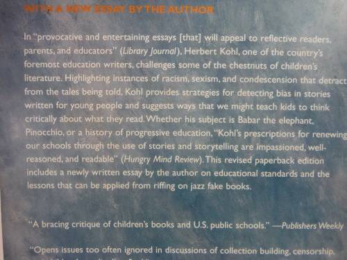 Should We Burn Babar? Essays on Children`s Literature and the Power of Stories