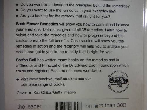 Teach Yourself : Bach Flower Remedies