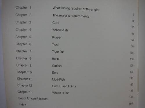 Freshwater Fishing in South Africa - Michael G. Salomon - 1983